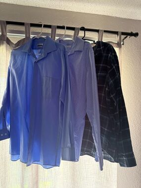 Van Heusen Light Blue Classic Fit Dress Shirt